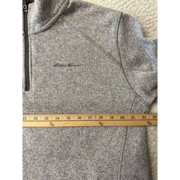 Eddie Bauer Mens 1/4 Zip Fleece Sweatshirt Pullover Large - Picture 3 of 6